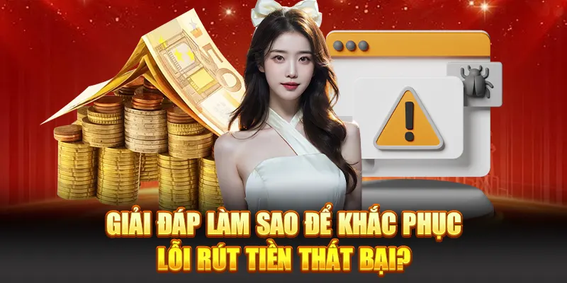 Giải đáp làm sao để khắc phục lỗi rút tiền thất bại?